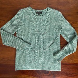 Banana Republic Sweater Seafoam Merino Wool Blend